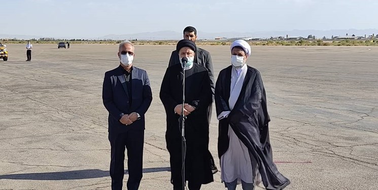  آیت‌الله رئیسی در بدو ورود به کرمان چه گفت؟