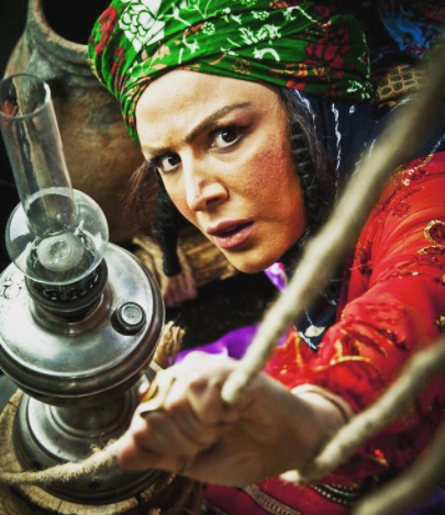 چشمان از ترس گرد شده شهره سلطانی /عکس