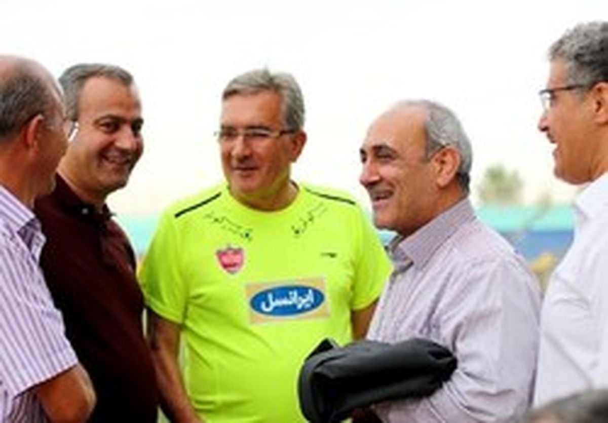گرشاسبی به رختکن پرسپولیس رفت