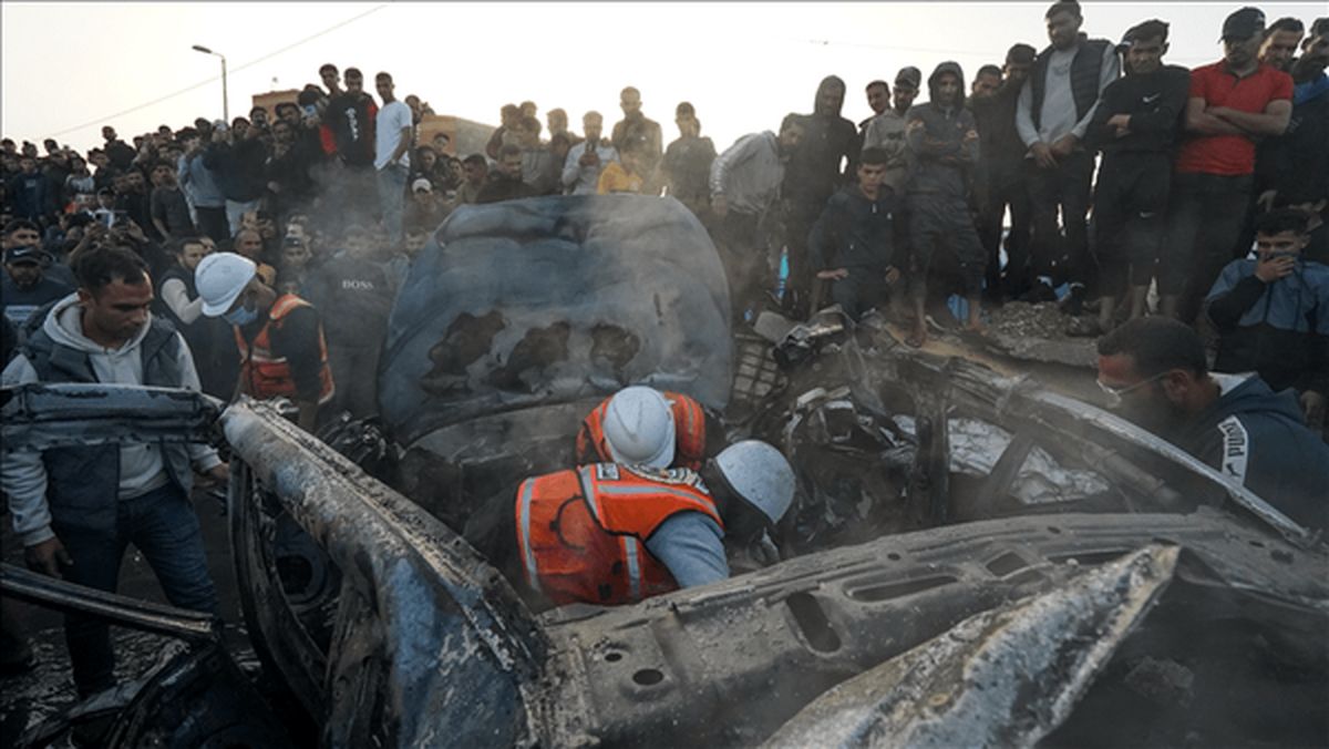 حمله پهپادی اسرائیل به اردوگاه پناهندگان در غزه