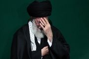 مراسم عزاداری ایام فاطمیه در حضور رهبر انقلاب