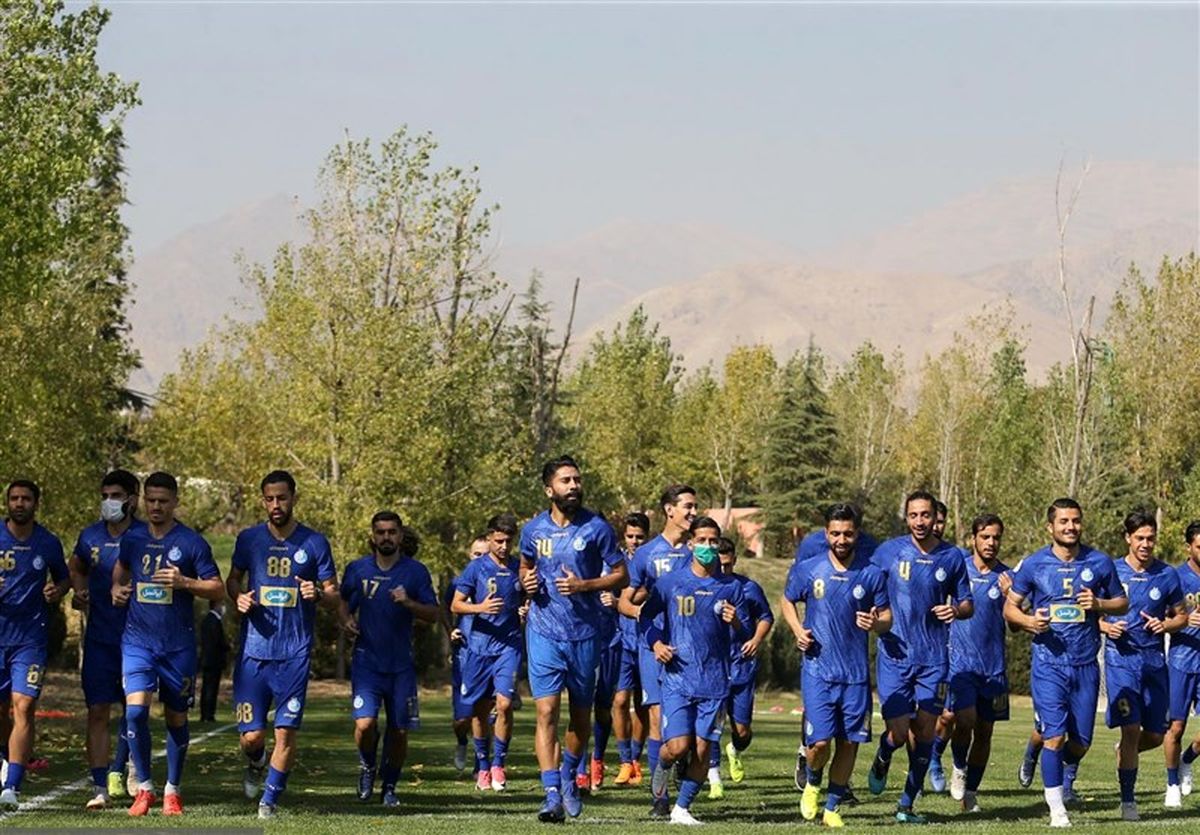 تمرین امروز استقلال تحت تاثیر تذکر جدی فکری