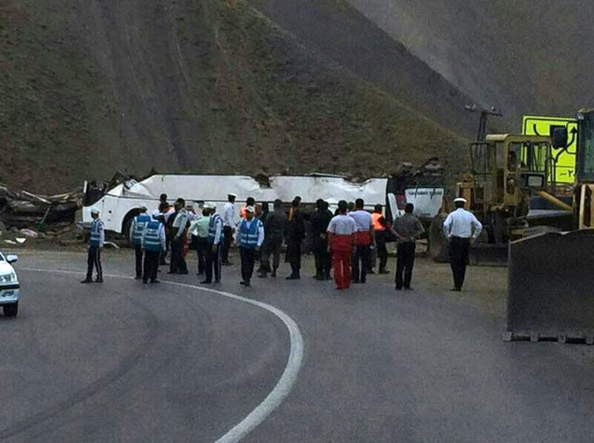 تصادف خونین در محور شمال فارس 22 مصدوم بر جای گذاشت