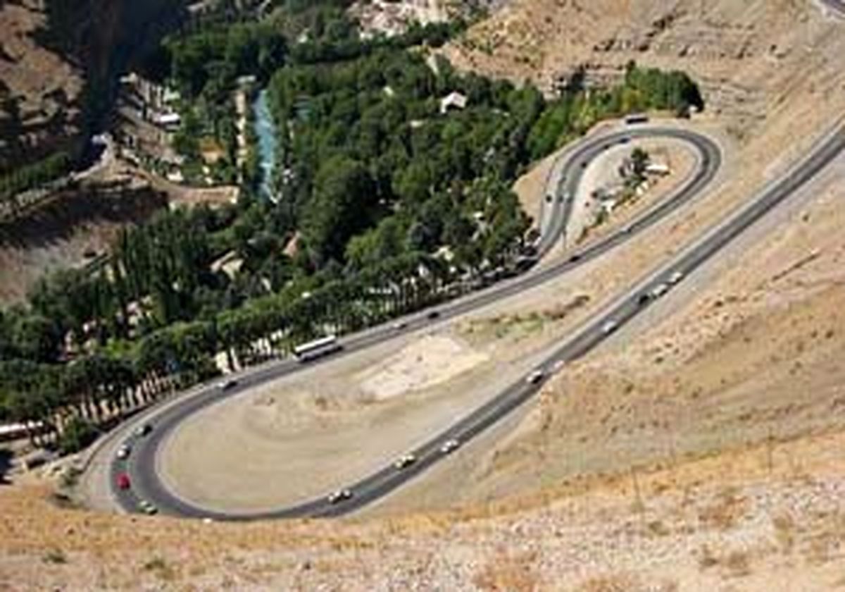 
یک طرفه شدن جاده چالوس
