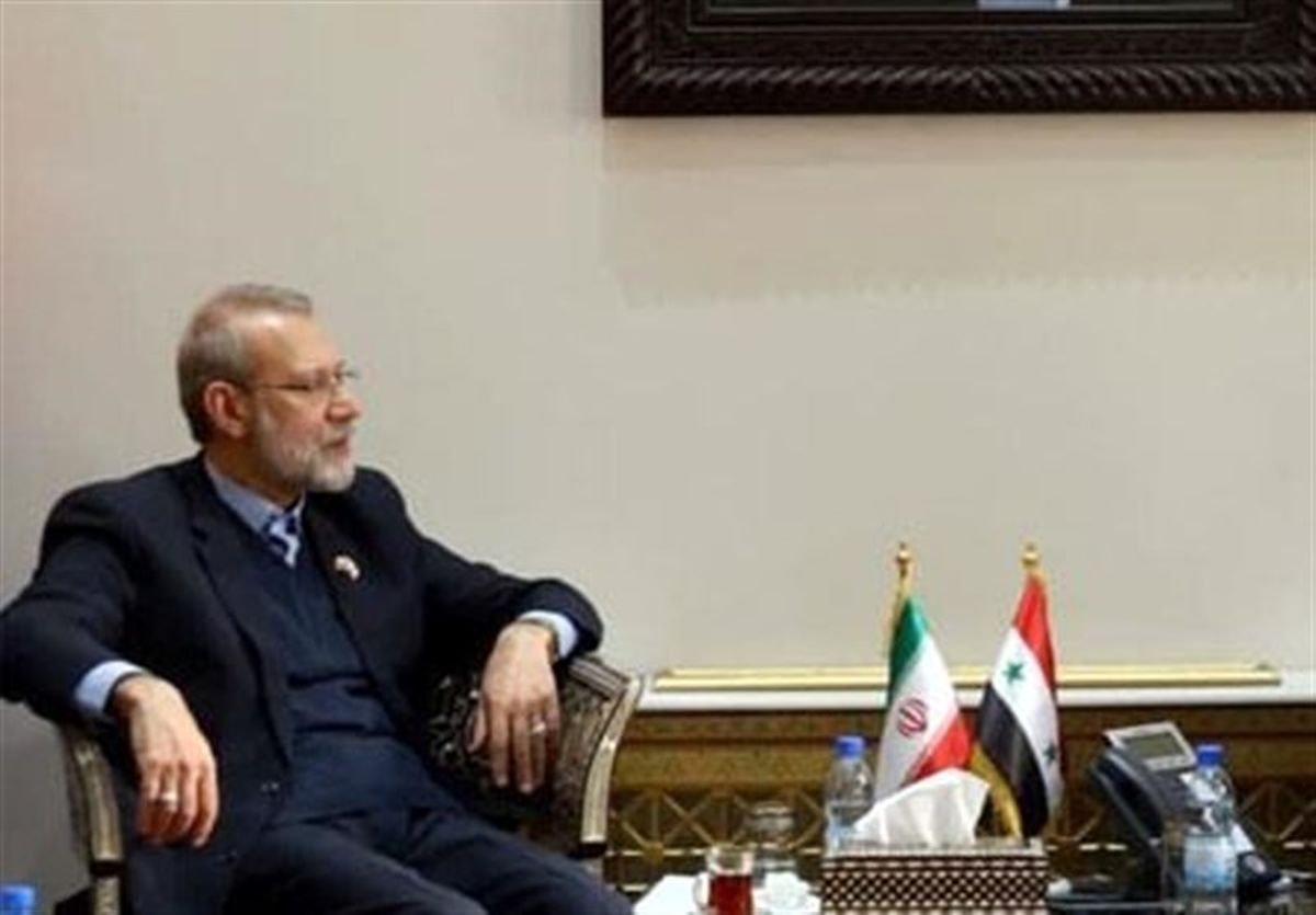 لاریجانی: همکاری تهران و دمشق تاکتیکی نیست