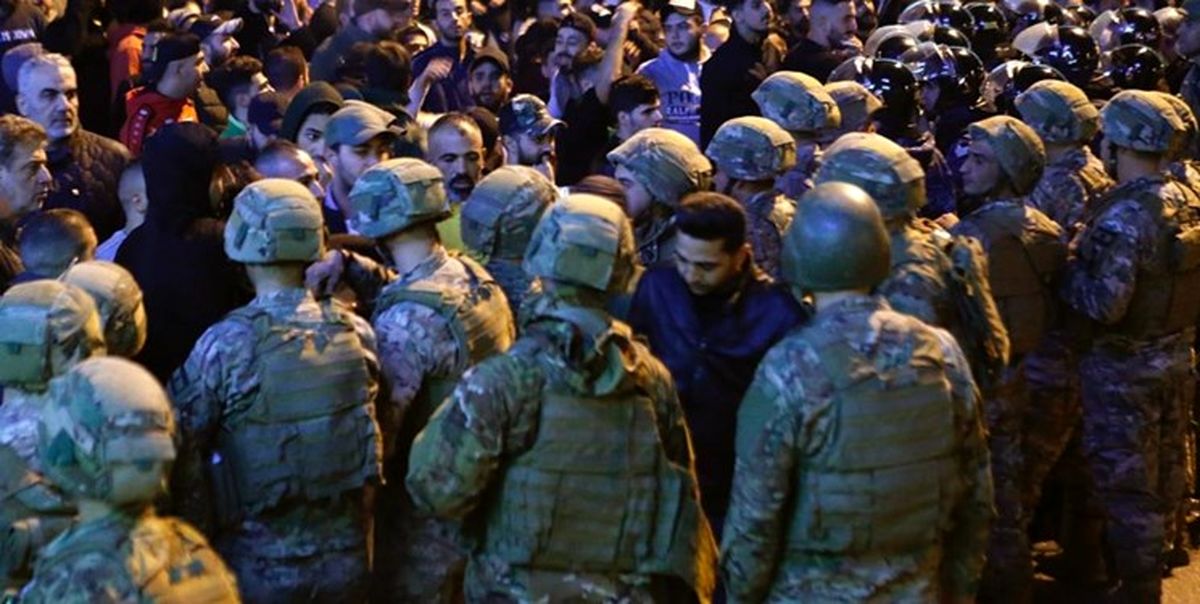عملیات ارتش لبنان برای شناسایی عاملان آشوب