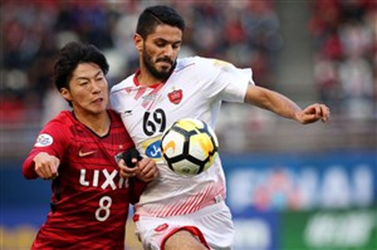گل اول کاشیما به پرسپولیس/ فیلم