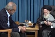 
دیدار رئیس جمهور با آیت الله شبیری زنجانی
