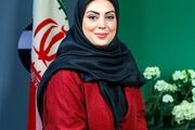بازیگوشی های نیلوفر شهیدی در پارک /عکس