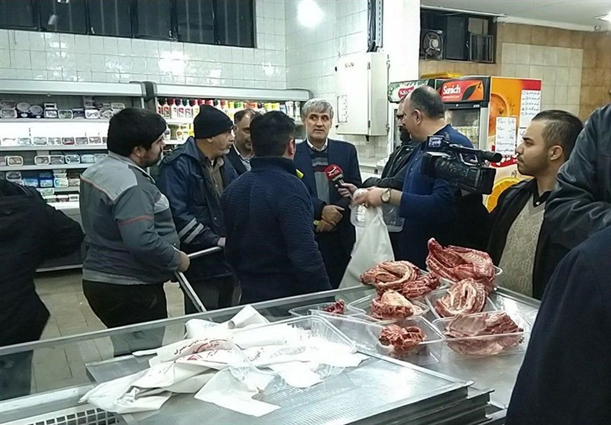 کشف مقادیری گوشت‌های تنظیم بازاری، در یکی از فروشگاه‌های متعلق به جهاد کشاورزی
