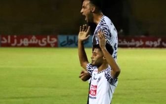 گل اول شاهین بندر عامری به پرسپولیس+ فیلم