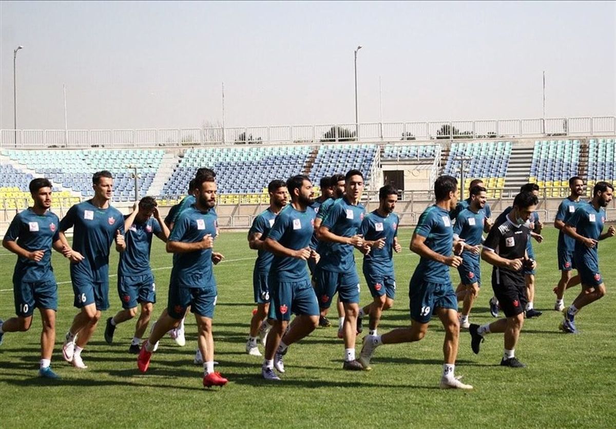 گزارش تمرین امروز پرسپولیس/ باران بازیکنان را به درفشی فر برد
