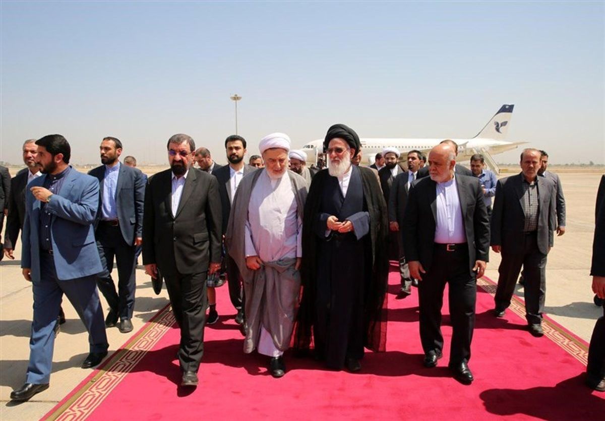 سفر رئیس مجمع تشخیص مصلحت نظام به عراق 