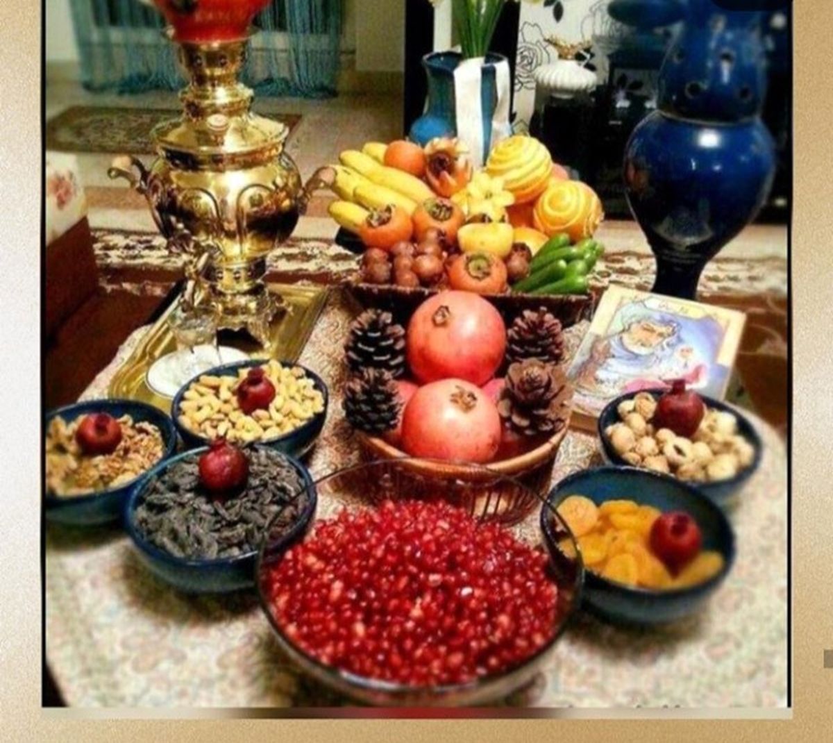 عکس نوشته های پروفایل تبریک شب یلدا
