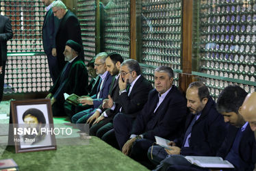 تجدید میثاق هیات دولت با آرمان‌های امام خمینی (ره)/گزارش تصویری