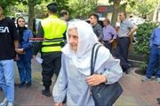 رای دادن آنژل عرب شیبانی همسر مشاور فرح در انتخابات مرحله دوم 1403/ عکس