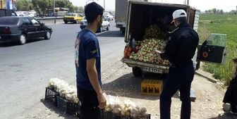 اجرای طرح برخورد پلیس با فروشندگان سیار 