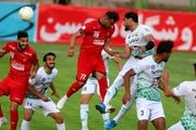 شیوه عجیب آبیاری زمین دیدار ذوب آهن - پرسپولیس+ فیلم