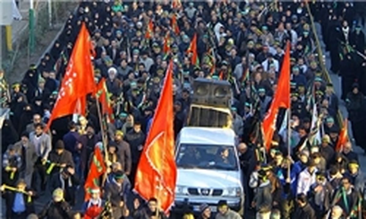پیاده‌روی اربعین از میدان امام حسین(ع) تا نگین ری