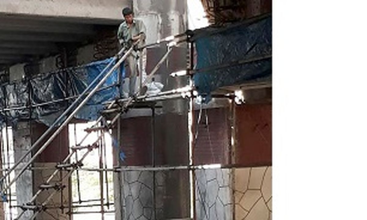 پیشرفت ۵۵ درصدی عملیات مقاوم سازی پل تقاطع بزرگراه های امام علی (ع) و شهید بابایی