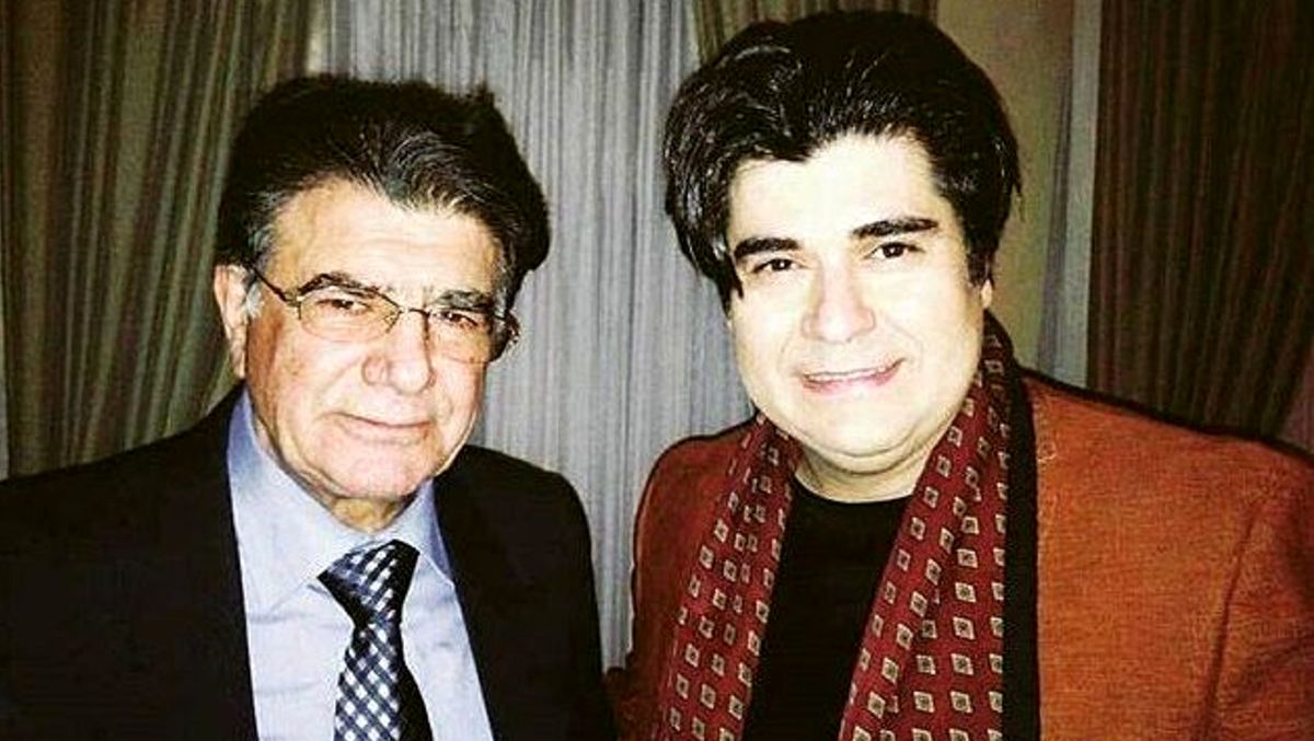  دست به دعا شدن سالار عقیلی برای استاد شجریان/ عکس