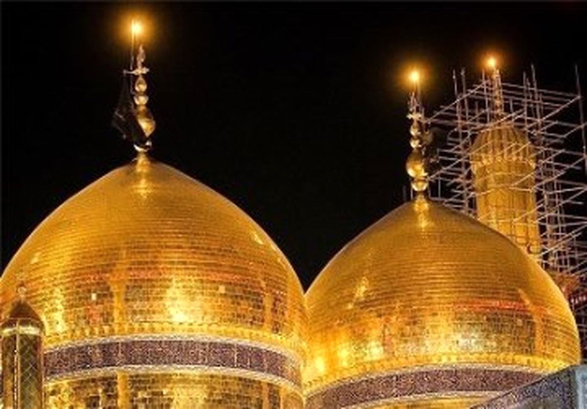 تصویری ناب از حرم شریفین جوادین(ع)