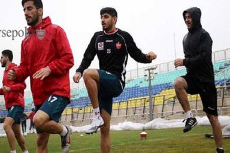 اولین تمرین ترابی با پرسپولیسی ها