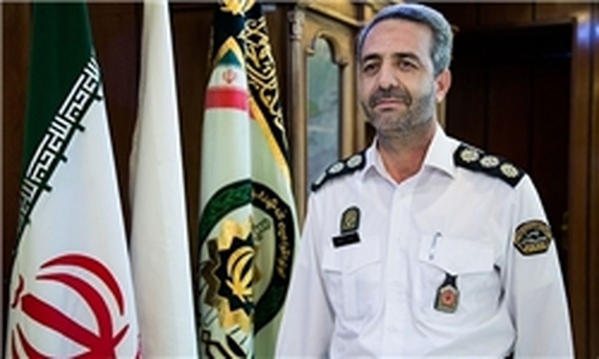 استقرار پلیس راهور در معابر منتهی به استادیوم آزادی برای بازی پرسپولیس- فولاد خوزستان 