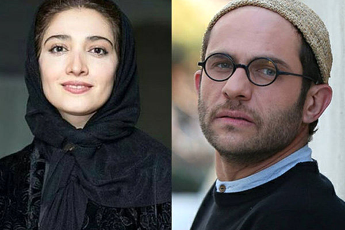 زوج بازیگر در اکران خصوصی یک فیلم/ عکس