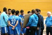 ملی پوشان استقلال استراحت می کنند