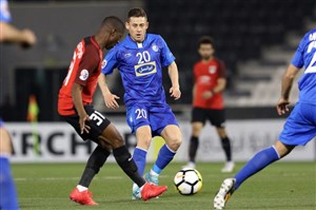 گره زدن سبزه صعود؛ استقلال 2- الریان 0