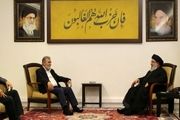 دیدار سید حسن نصرالله و دبیرکل جهاد اسلامی