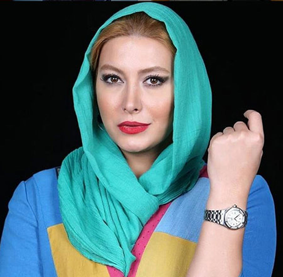 عکس لورفته از فریبا نادری و همسرش