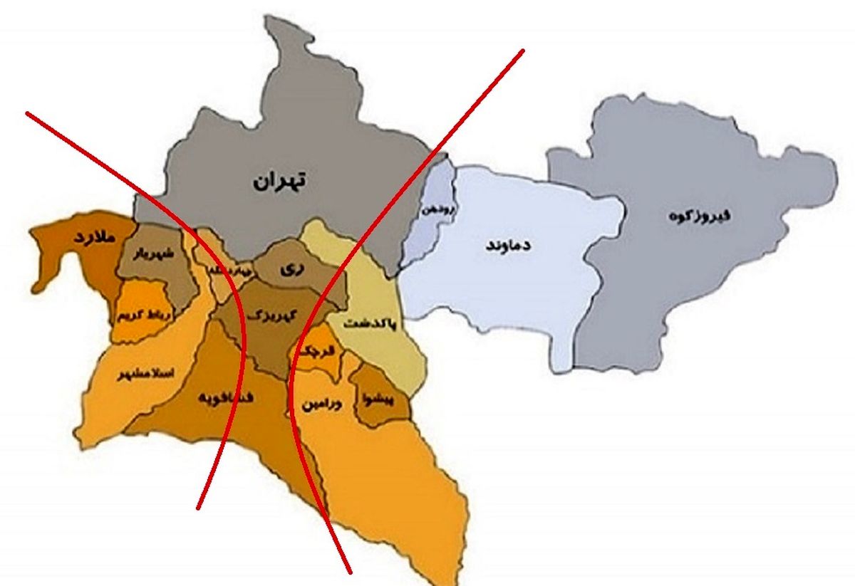 این ۳ استان کشور تقسیم می‌شوند
