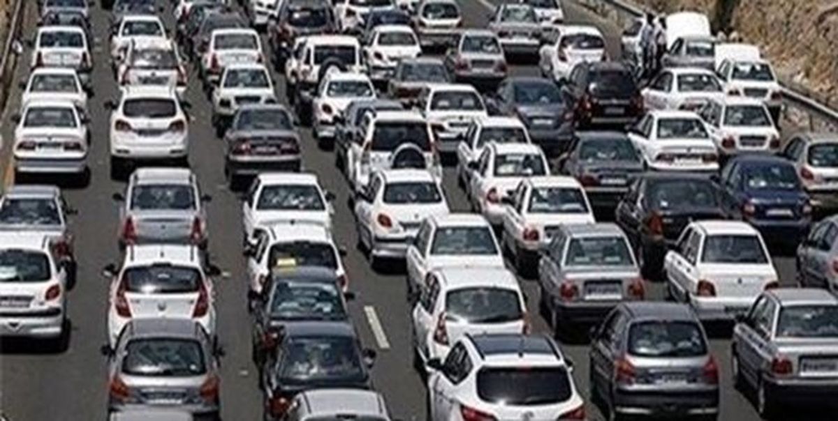 ترافیک سنگین در مسیرهای خروجی شمال