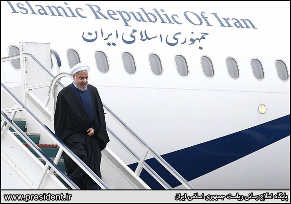 رییس جمهور وارد استان کرمانشاه شد 