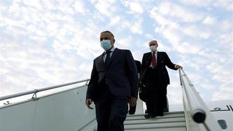 الکاظمی وارد واشنگتن شد