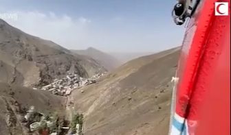 
تصاویر هوایی از منطقه سیل‌زده امامزاده داوود +فیلم
