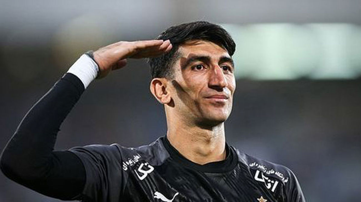 ژست جدید بیرانوند سوژه شد! +عکس