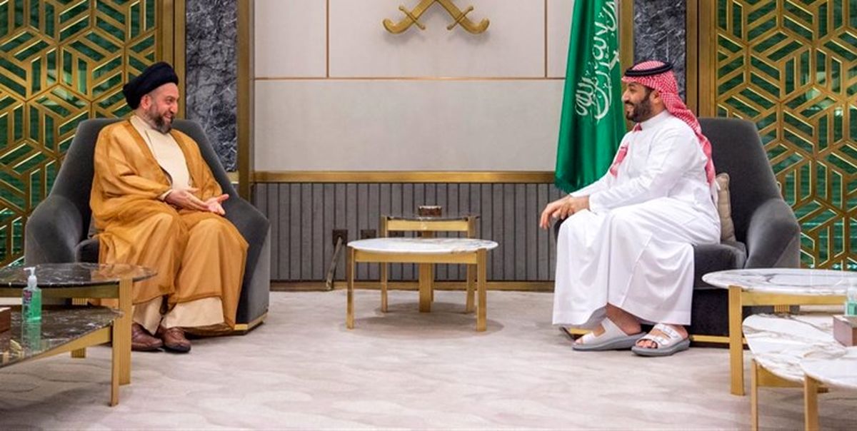 دیدار سید عمار الحکیم و بن سلمان در جده