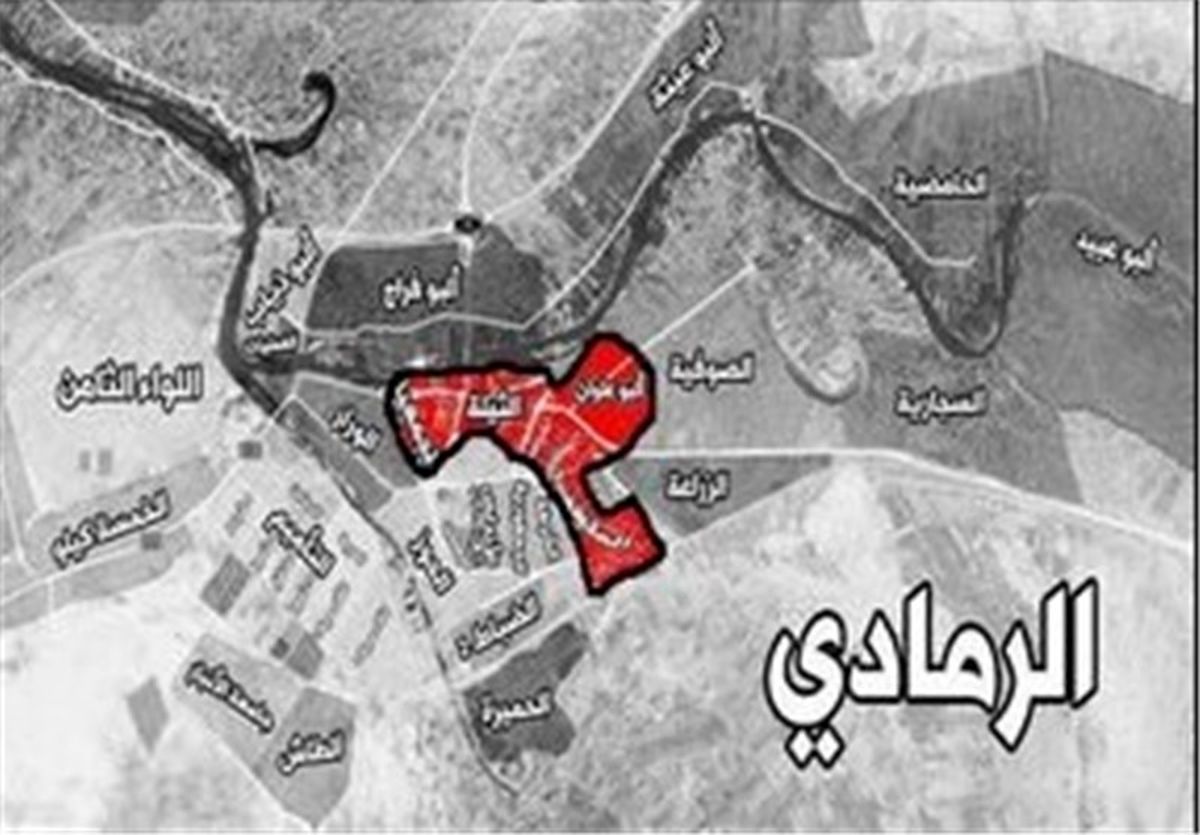 کشف چندین کارگاه ساخت بمب و موشک در الرمادی