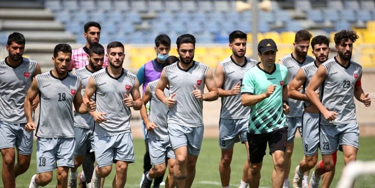 تمرین ویژه برای 4 بازیکن پرسپولیس