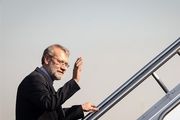 لاریجانی تهران را به مقصد بلگراد ترک کرد