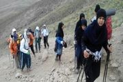 صعود بانوان شهرستان خاتم به قله دماوند به روایت تصویر