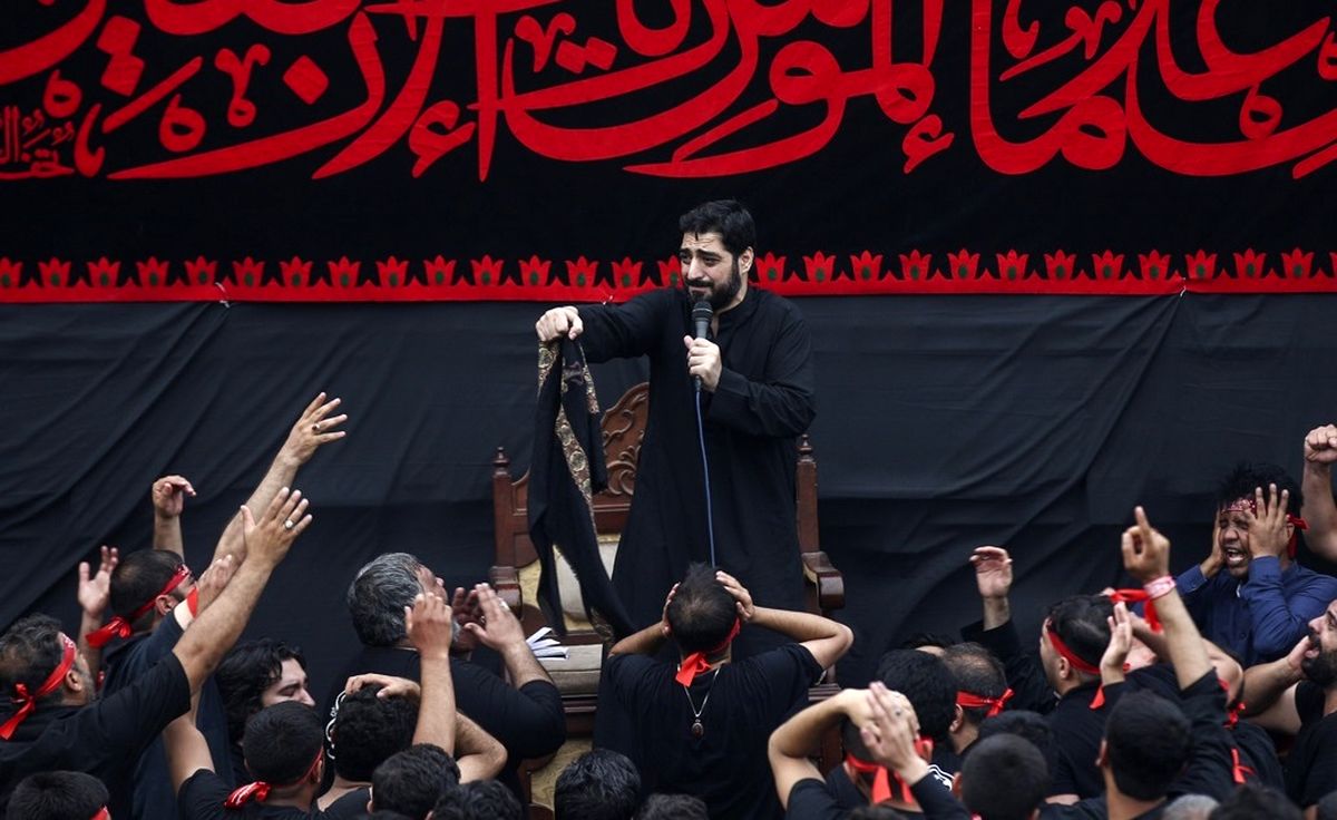 حضور حامد همایون و گروه پازل بند در هیئت مجید بنی فاطمه
