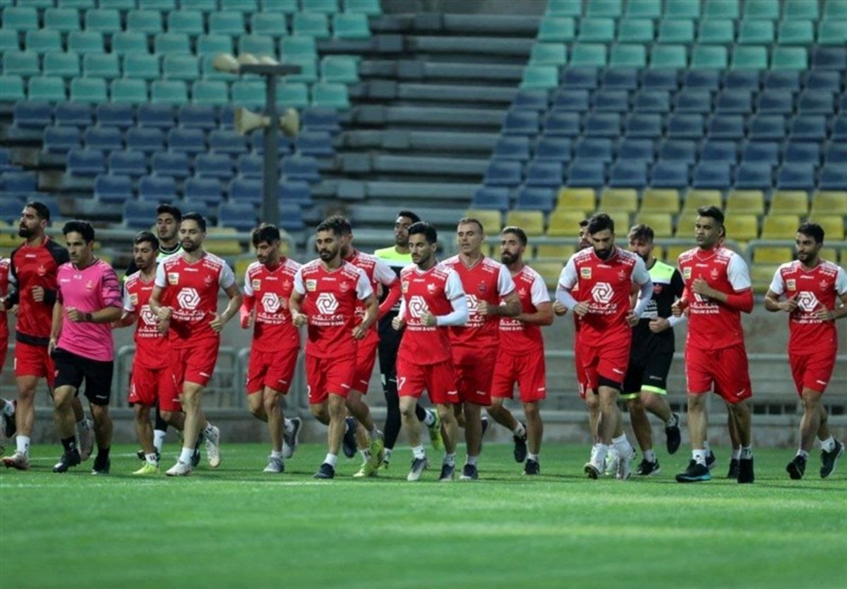 تمرین پرسپولیسی‌ها پس از بازگشت از عربستان+ عکس