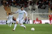 نقی‌زاده با دندان شکسته مقابل پرسپولیس+عکس