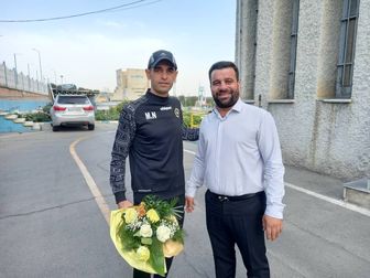 استقبال مدیرعامل پیکان از سپاهانی‌ها+ عکس
