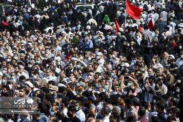 مراسم تشییع پیکر شهید صیاد خدایی/گزارش تصویری
