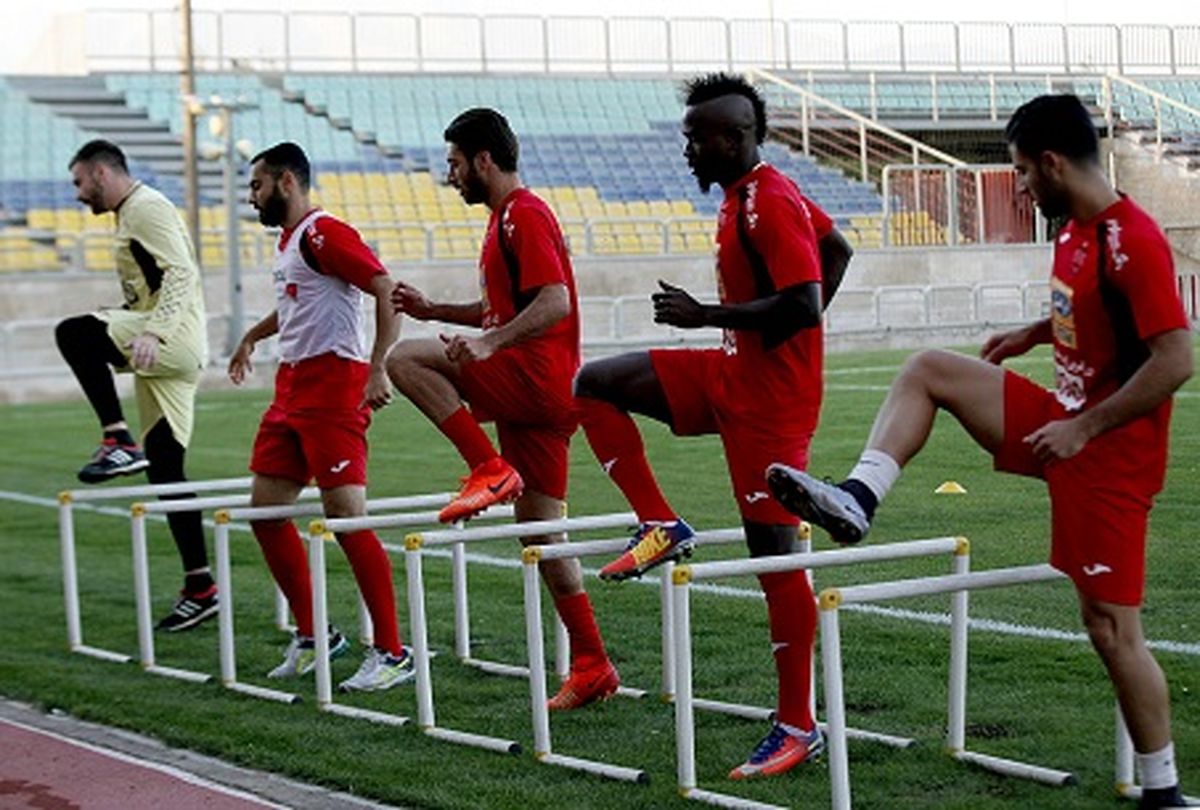 گزارش  تمرین پرسپولیس/ مصدومیت دو بازیکن